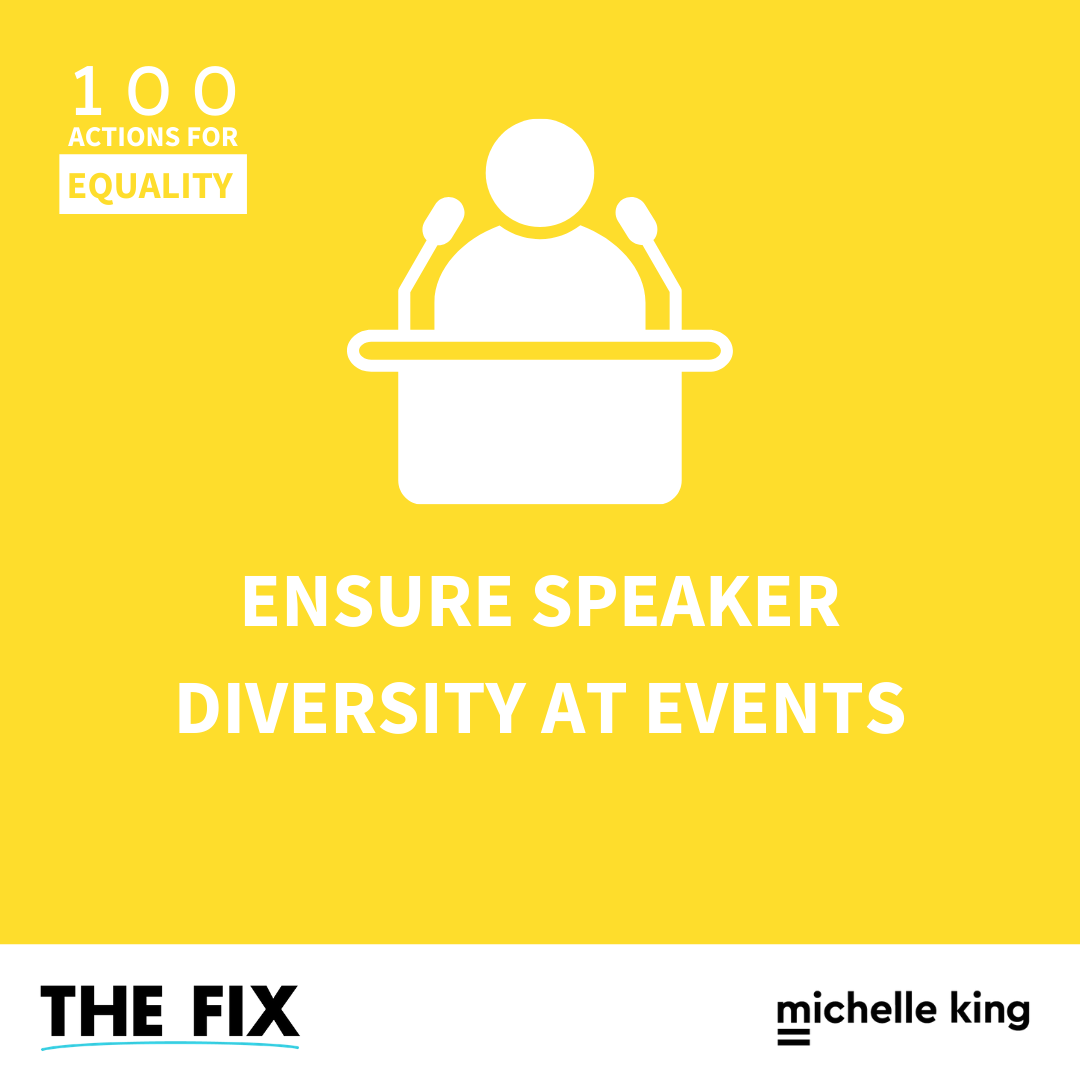 Ensure Speaker Diversity At Events