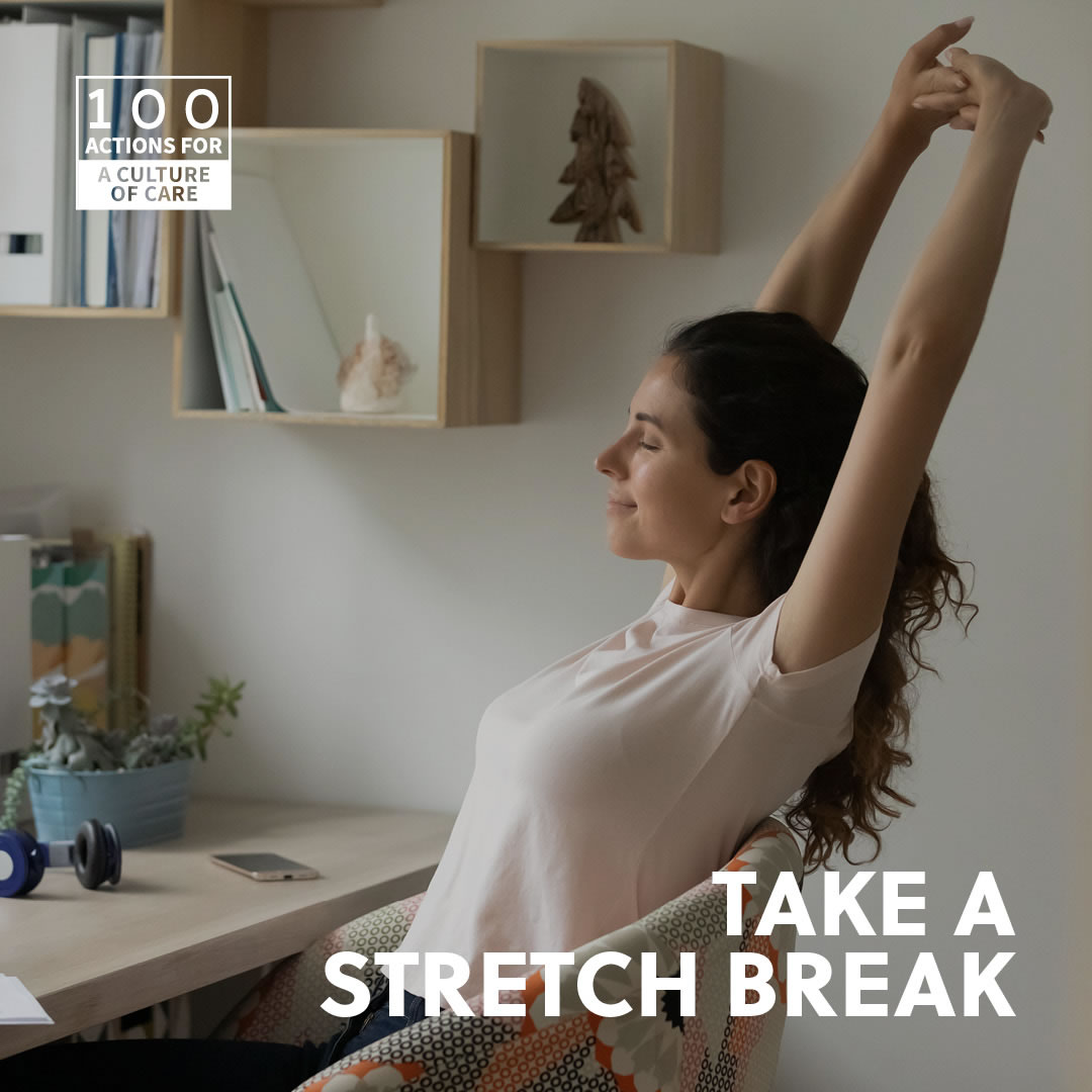 Take a stretch break