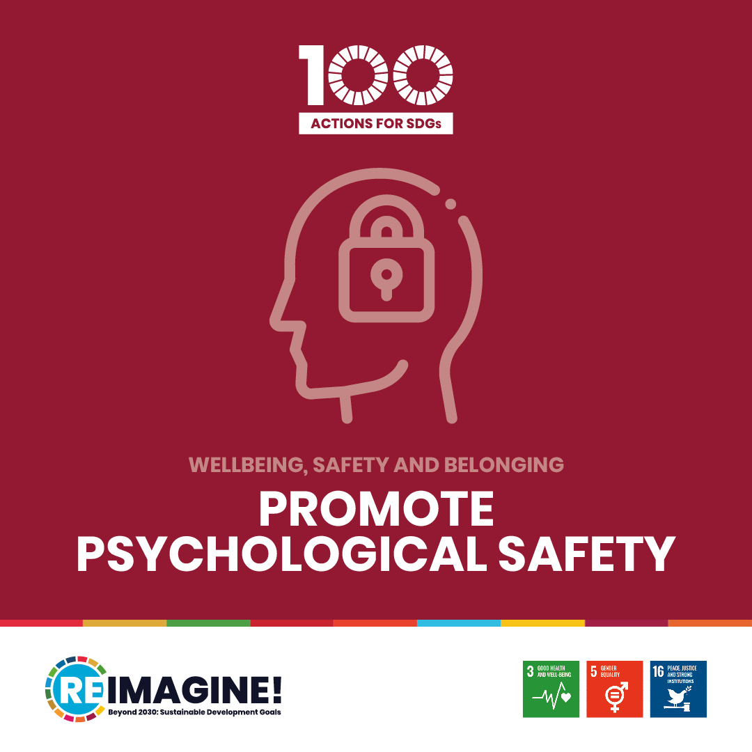 Promote psychological safety
