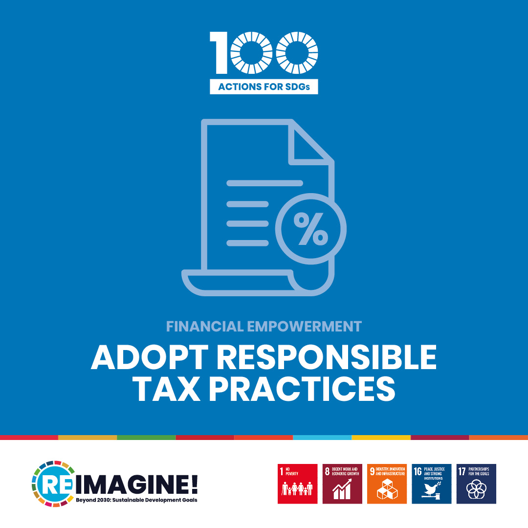Adopt responsible tax practices
