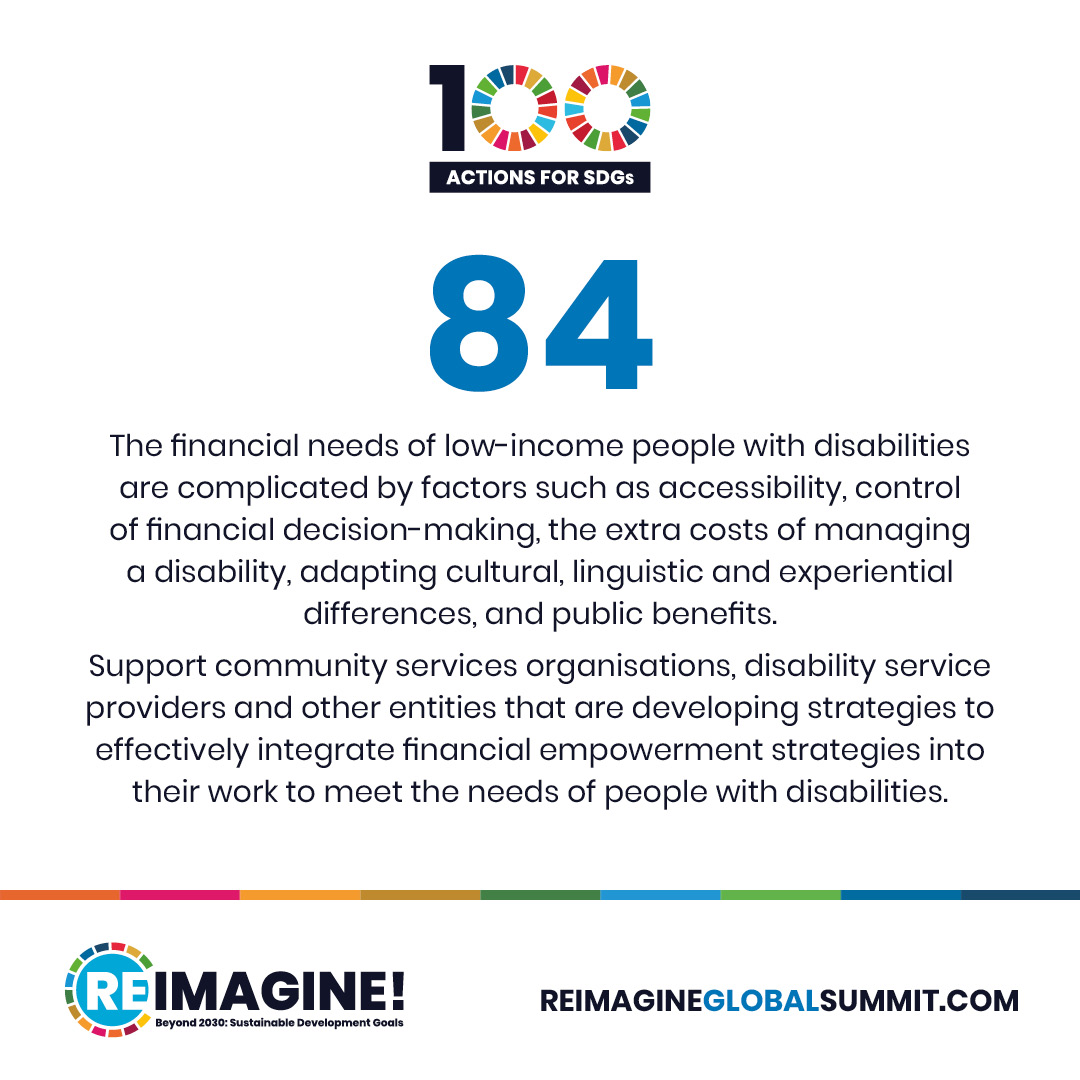 Endorse organisations that promote financial empowerment services for people with disabilities