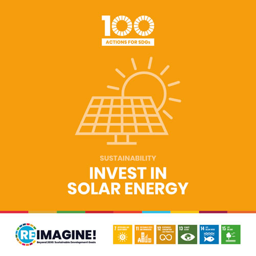 Invest in solar energy