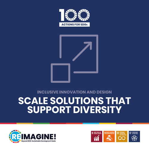 Scale solutions that support diversity