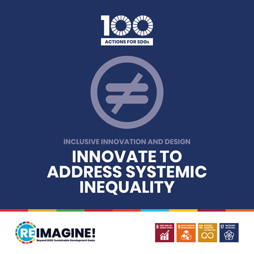 Innovate to address systemic inequality