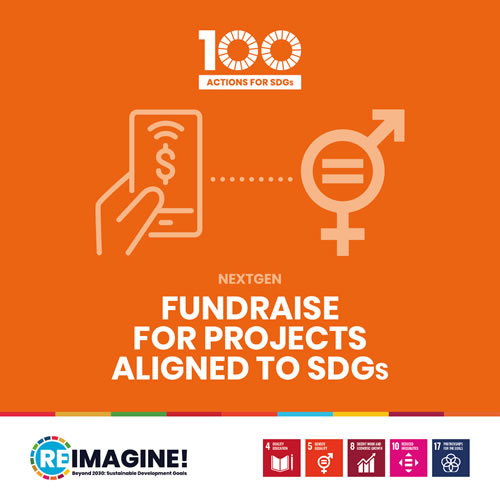 Fundraise for projects aligned to SDGs