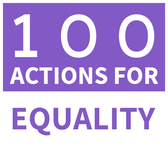 100 actions for Equality